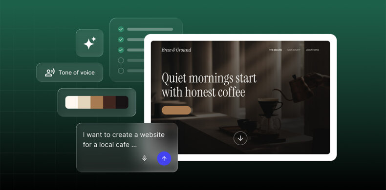 Creating a website with AI thanks to the SiteGround Website Builder AI Wizard