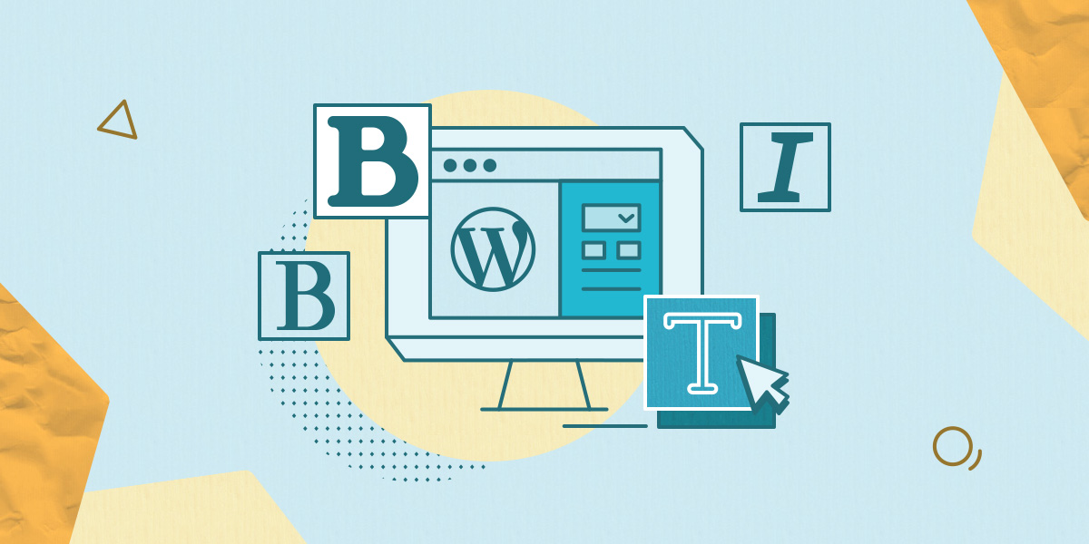 cambiare i font WordPress