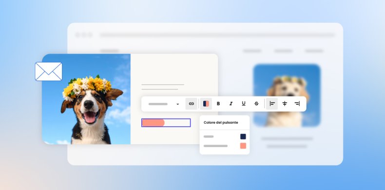 Esempio di controllo di stile usando il website builder di SiteGround