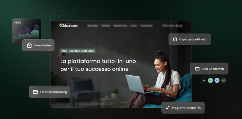 Da fornitore di hosting globale a partner per la crescita: SiteGround è ora la tua piattaforma tutto-in-uno per il successo online