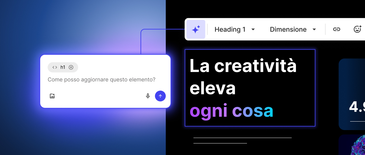 aggiornare un elemento con Coderick AI