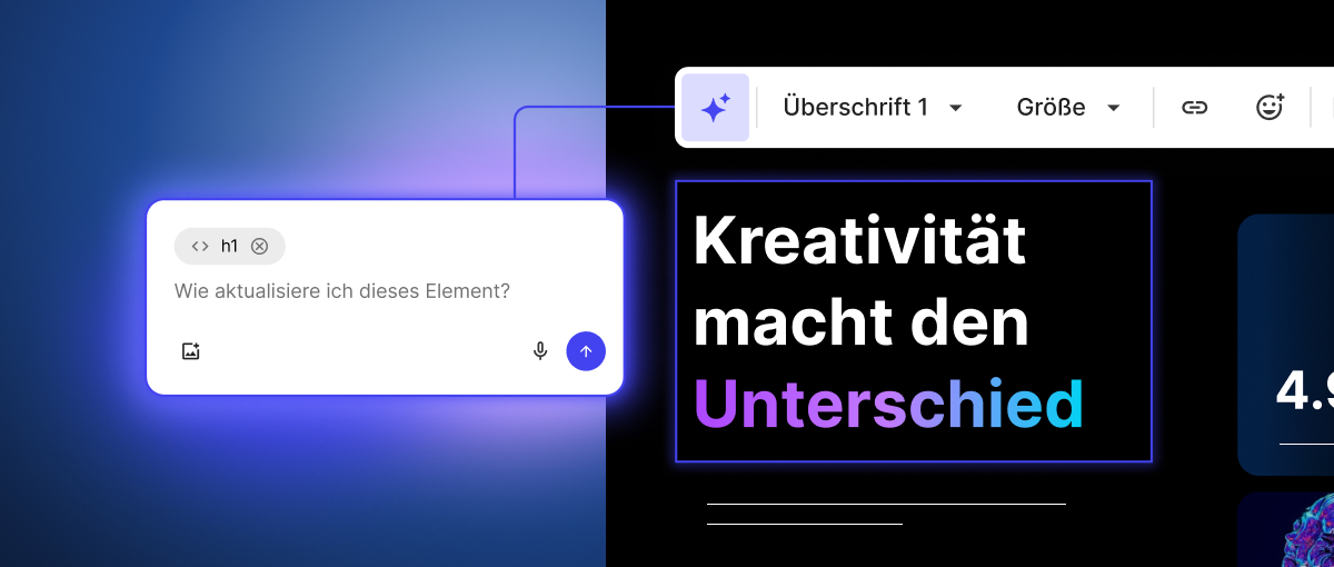 ein Element mit Coderick AI aktualisieren
