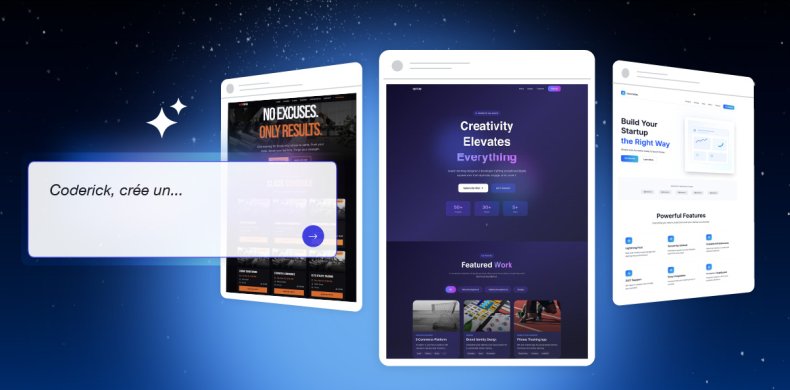 Coderick AI, la plateforme propulsée par l’IA de SiteGround, qui crée des sites web et des applications