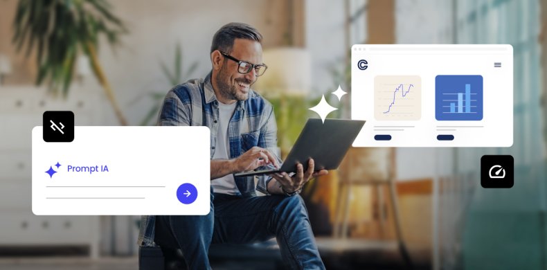 Personne travaille sur un ordinateur et cree un logiciel avec le vibe coding et lintelligence artificielle