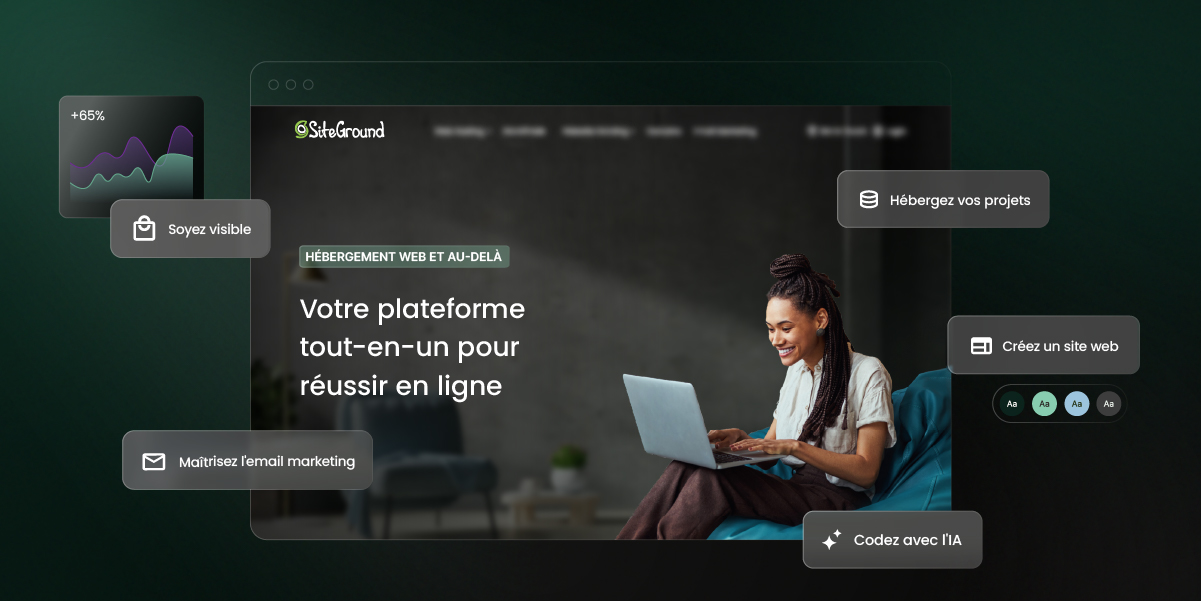 D’hébergeur par excellence à partenaire de croissance : SiteGround est désormais votre plateforme complète pour réussir en ligne