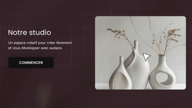 GIF animé montrant la mise à jour d’une image sur un site web