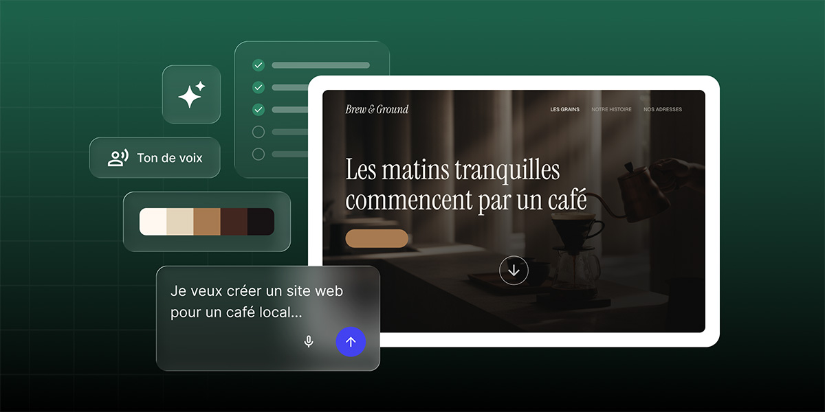 Créer un site web avec l’IA grâce à l’assistant IA du Website Builder de SiteGround